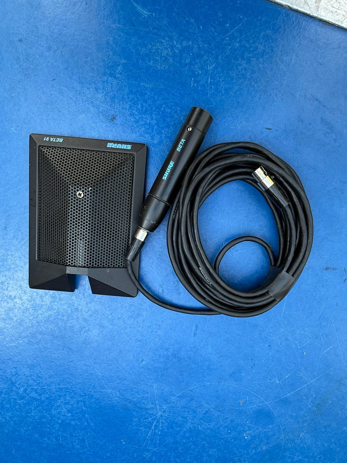 Shure SM91 Grensvlak Microfoon (Boundary Mic) – Goede staat, Ophalen, Zo goed als nieuw, Studiomicrofoon