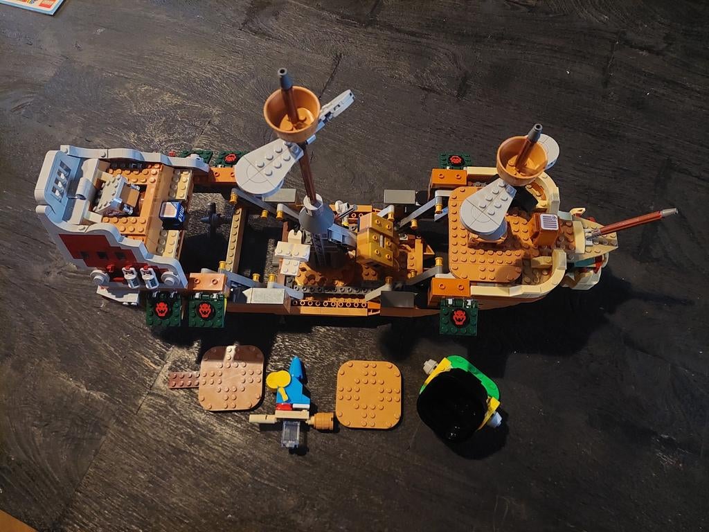 LEGO Super Mario Bowser's Luchtschip Uitbreidingsset (71391), Gebruikt, Overige thema's, Lego, Ophalen of Verzenden