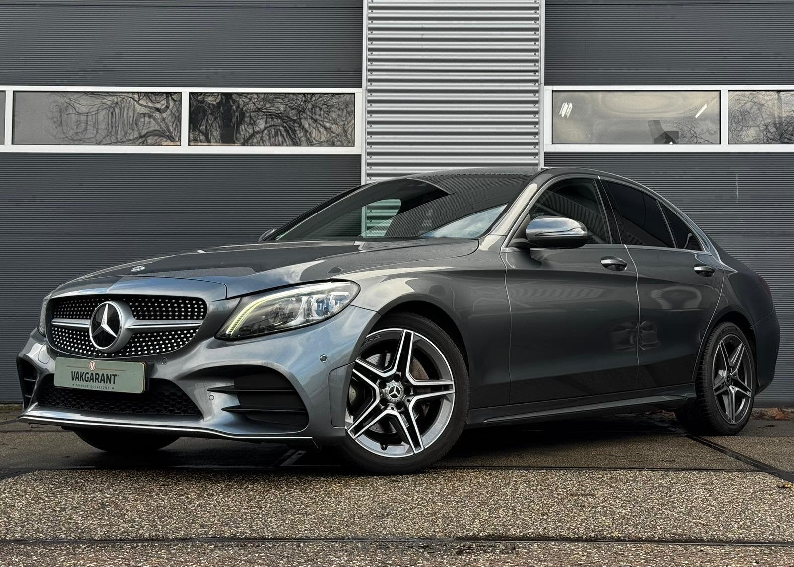 Mercedes-Benz C-klasse 180 Business Solution AMG |Stoelverw., Automaat, 12 maanden, Leder en Stof, Origineel Nederlands