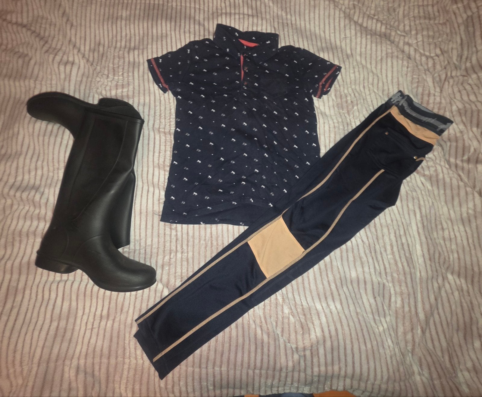 rijbroek, rijlessen, rijpolo, Ophalen of Verzenden, Gebruikt, Dressuur, Onderkleding