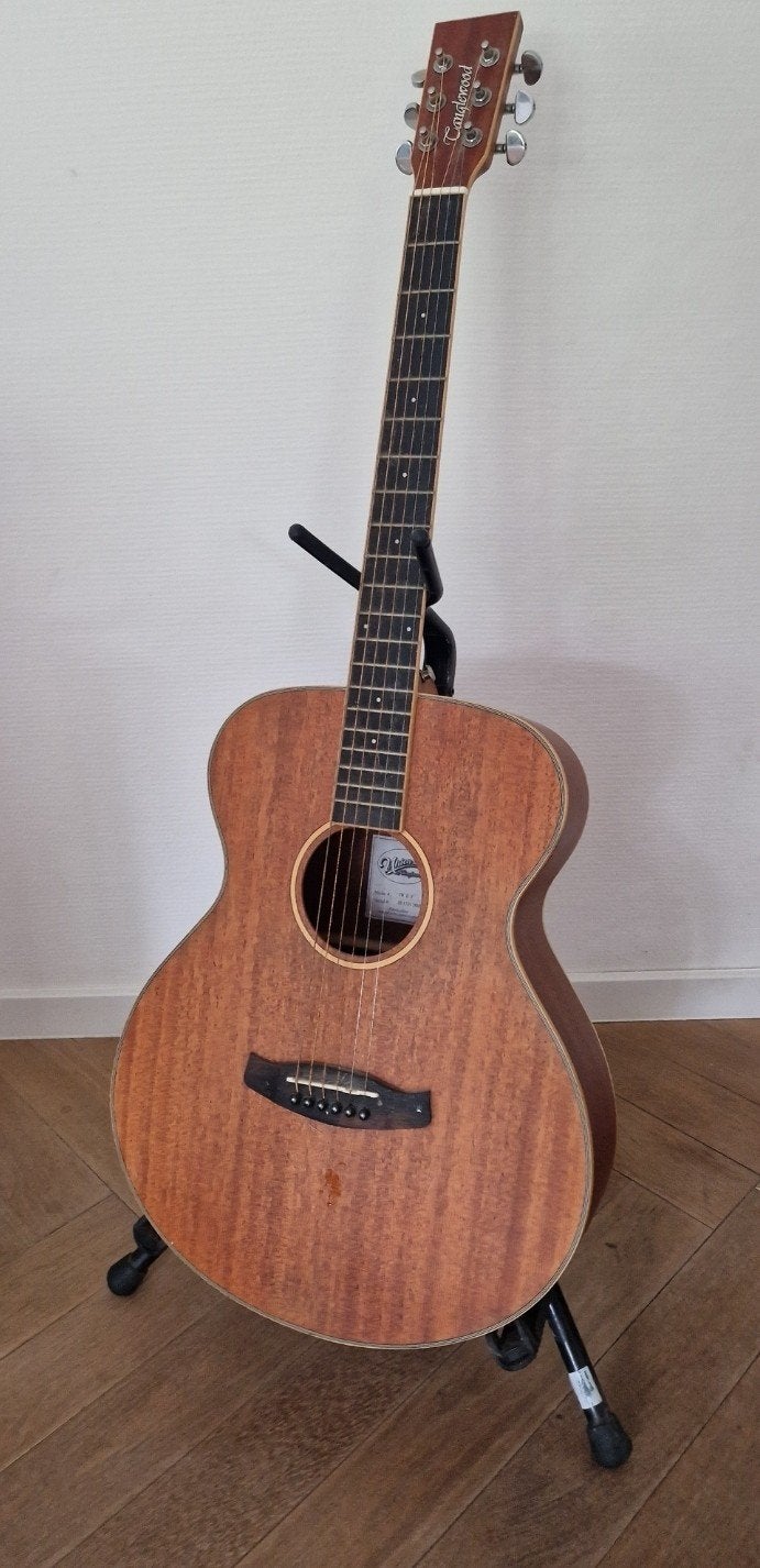 Tanglewood TWUF Union Series Folk akoestische gitaar, Ophalen, Zo goed als nieuw, Western- of Steelstringgitaar