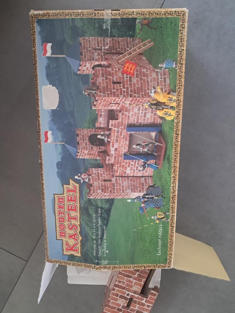 Opruimen; Houten kasteel zgan,, Ophalen of Verzenden, Zuidoost-Azië