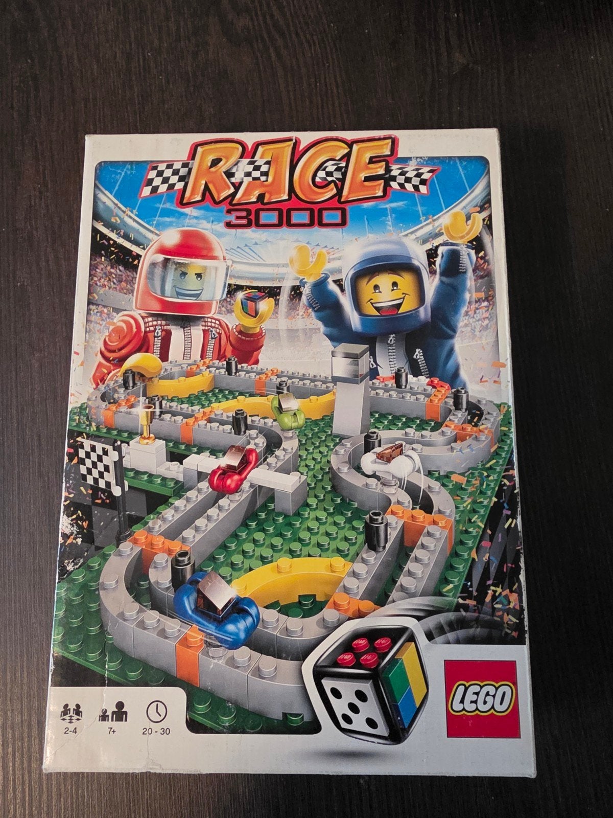 Lego Race 3000 Bordspel - Complete Set 3839, Ophalen of Verzenden