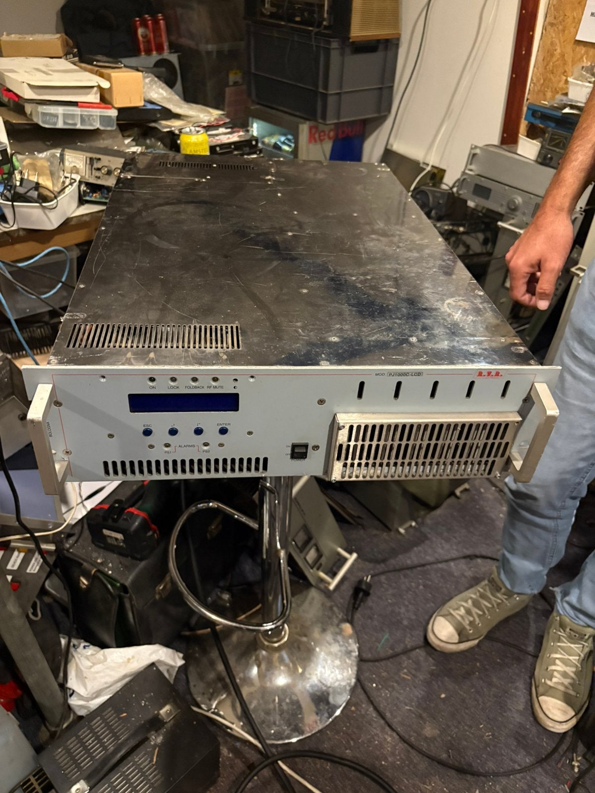 Rvr 1000 lcd, Telecommunicatie, Ophalen, Gebruikt, Zender