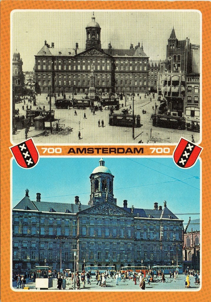 Ansichtkaart Amsterdam 700, Verzenden, 1960 tot 1980, Ongelopen, Noord-Holland