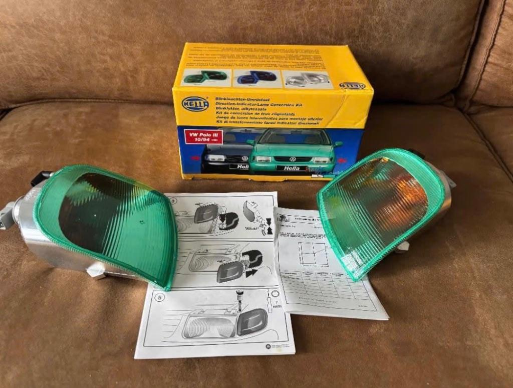 Polo 6N Hella Magic Groene knipperlichten, Ophalen of Verzenden, Nieuw, Volkswagen