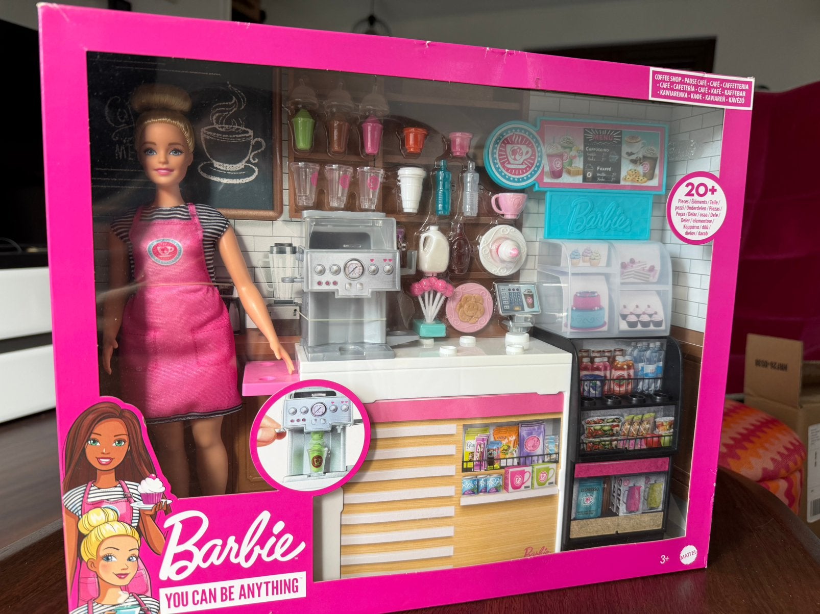 Barbie Cafe Playset NRFB, Ophalen of Verzenden, Zo goed als nieuw, Barbie