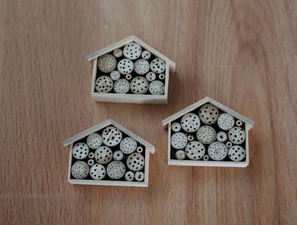 Mooie insectenhotels van cypressenhout., Ophalen of Verzenden, Nieuw, Gebruiksvoorwerp