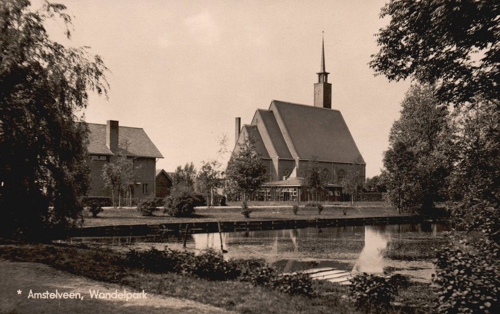 Amstelveen, Wandelpark (1954) 131565, Verzenden, 1940 tot 1960, Gelopen, Noord-Holland