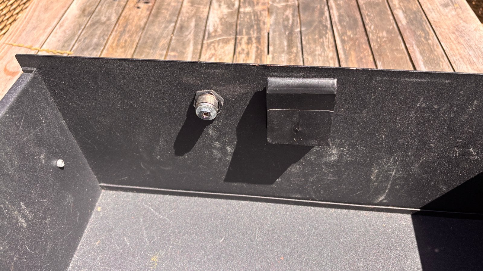 19" metalen lade voor rackmontage, zwart, Ophalen of Verzenden, Gebruikt, Overige instrumenten