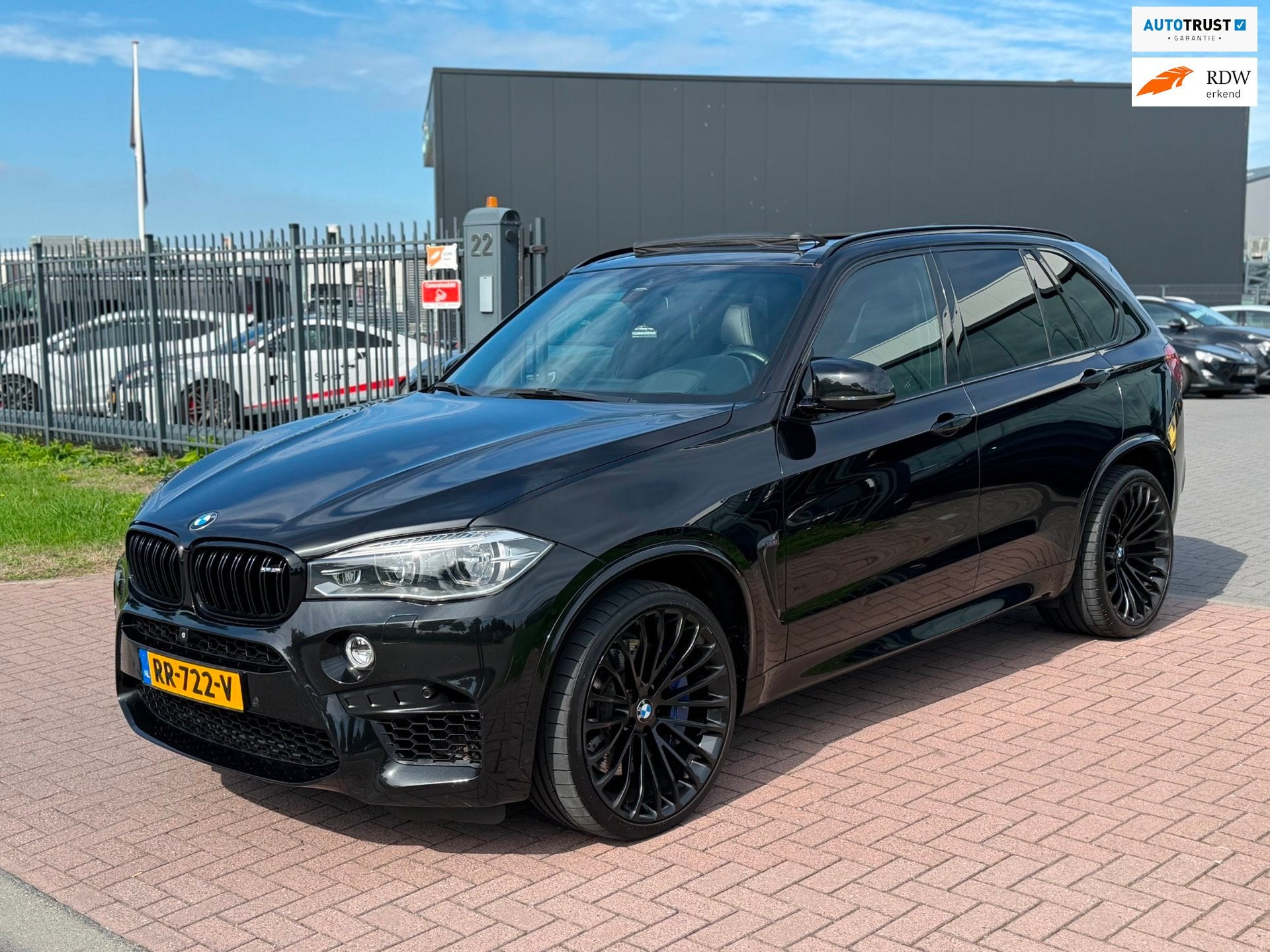 BMW X5 X5M 2016 576PK Full Black Pano-Carbon-Headup-Breyton, Auto's, Automaat, Gebruikt, 4395 cc, Automatische klimaatregeling