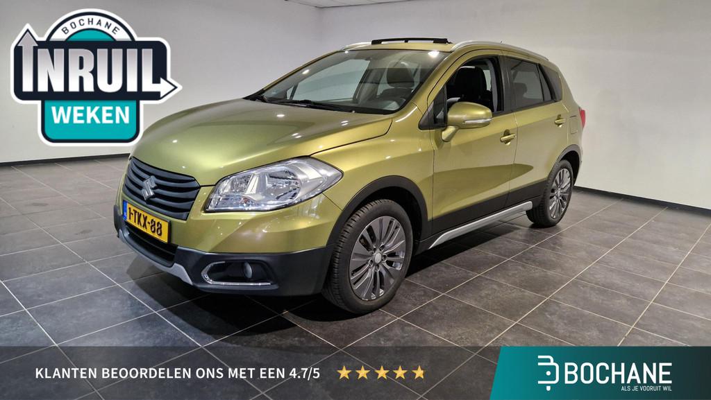 Suzuki SX4 S-Cross 1.6 Exclusive | Schuifdak | Camera | Navi, Auto's, Suzuki, Stof, Gebruikt, Euro 6, 4 cilinders