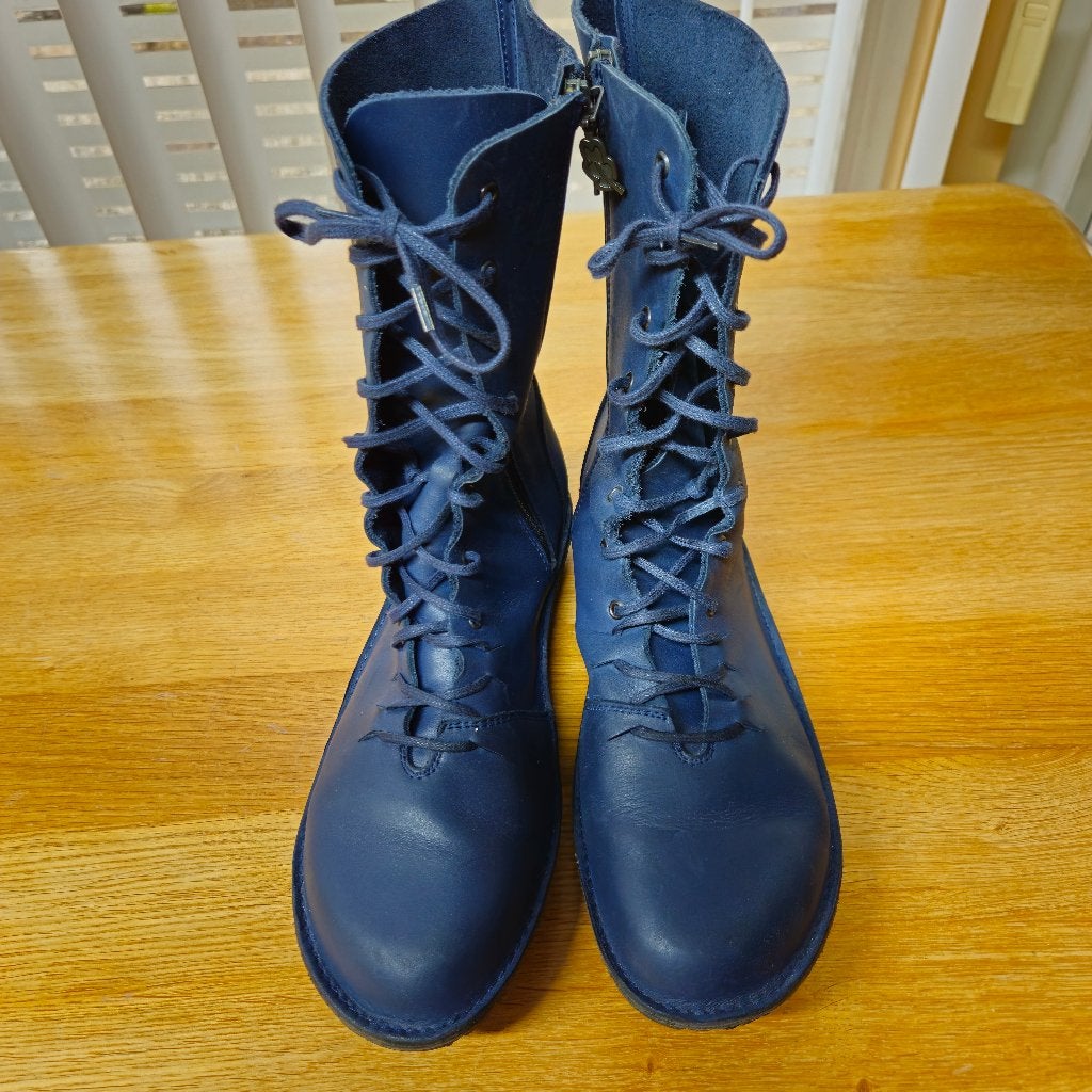 Blauwe Loints rijglaarsjes 39 incl verzend, Kleding | Dames, Zo goed als nieuw, Verzenden, Blauw, Loints