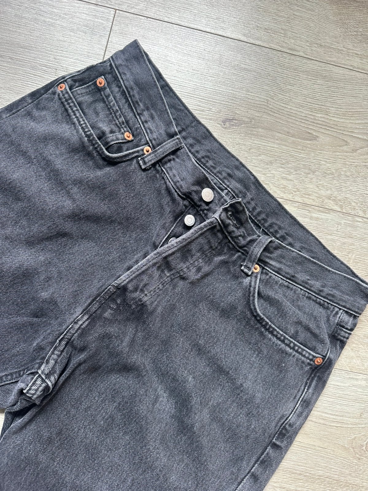 Weekday denim donker heren, Ophalen of Verzenden, Zo goed als nieuw, Grijs, W32 (confectie 46) of kleiner