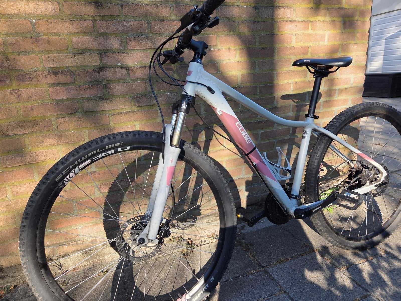 CUBE Access WS EAZ Grijs-Roze mountainbike, Ophalen, Gebruikt