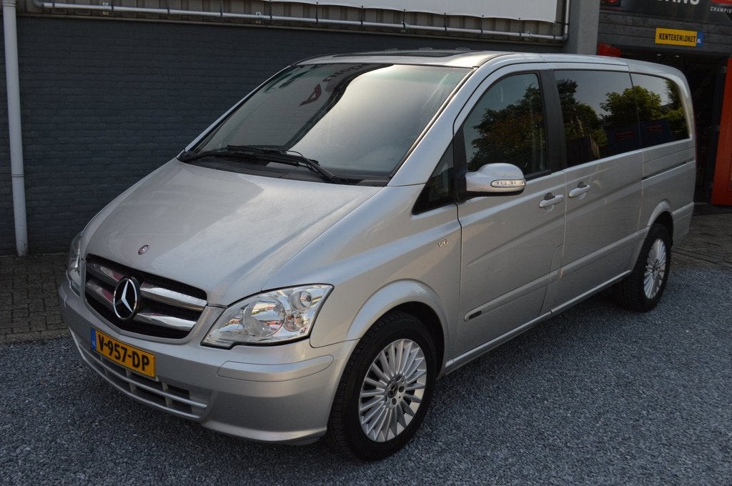 Mercedes-Benz Viano 3.0 CDI DC Trend Lang Automaat Leer Navi, Auto's, Achterwielaandrijving, Gebruikt, 1715 kg, 2987 cc