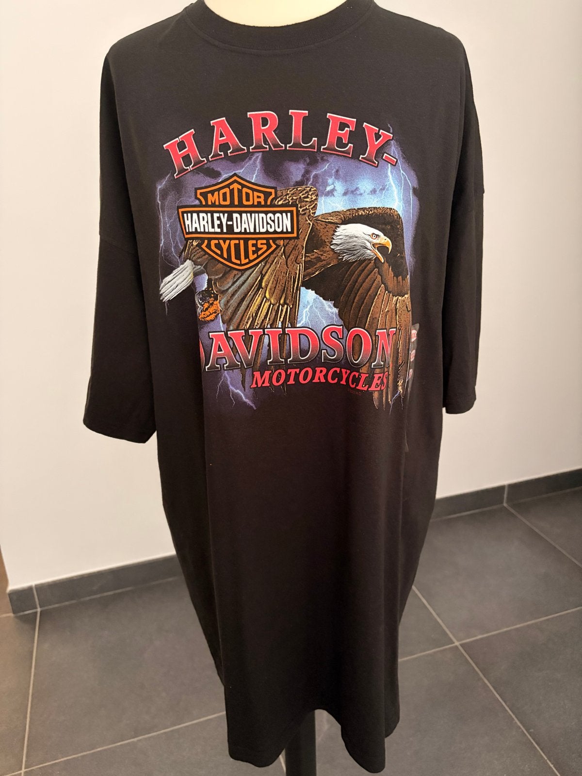 Harley-Davidson T-shirt Zwart Maat 3xl, Overige typen, Heren, Harley Davidson, Ophalen of Verzenden