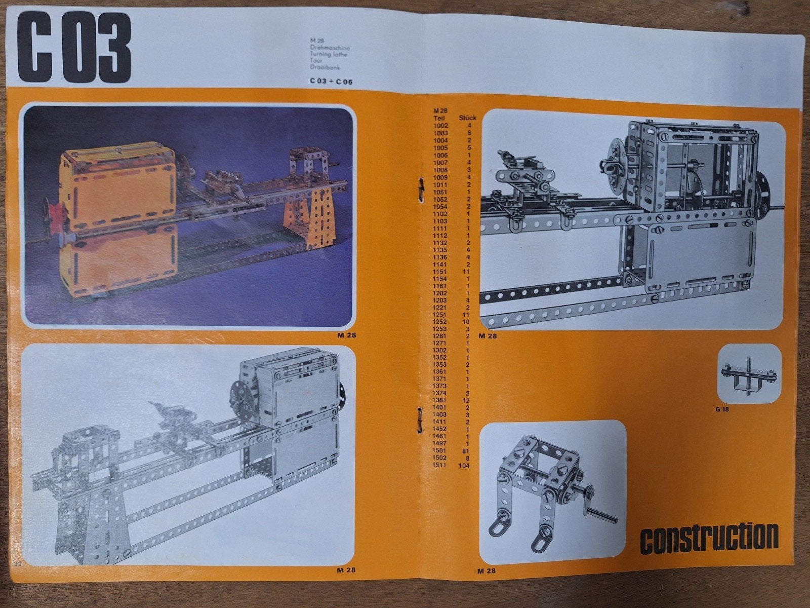 Grote partij Construcions montagedoos ( geen Meccano ), Ophalen of Verzenden