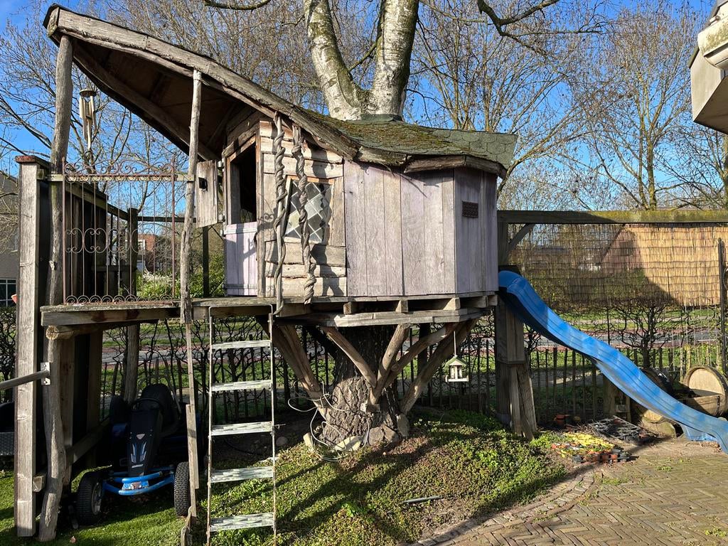Boomhut onderdelen, Ophalen, Gebruikt, Hout