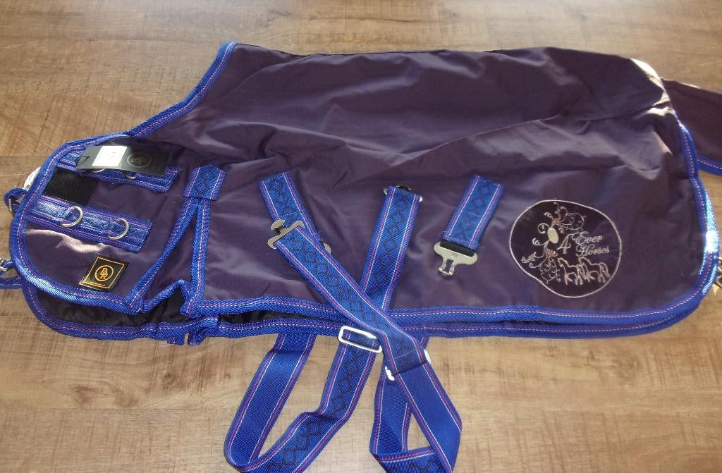 BR regendeken outdoordeken 95-120 shetlander shet 340 grams, Dieren en Toebehoren, BR, Shetlander/Mini, 340 g, Nieuw