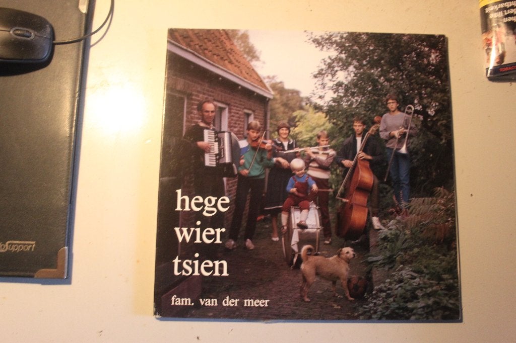 500a - lp - fam. van der meer - hege wier tsien, Cd's en Dvd's, Ophalen of Verzenden, Gebruikt, 12 inch