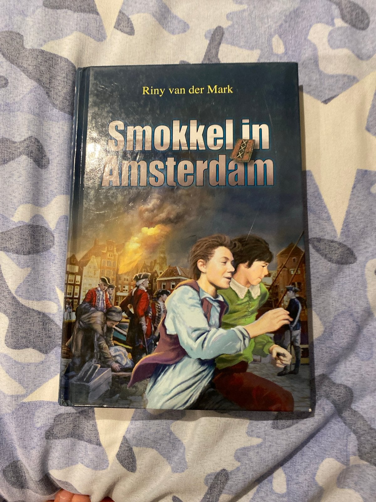 Smokkel in Amsterdam - Riny van der Mark (10-13 jaar), Boeken, Ophalen of Verzenden, Gelezen, Fictie