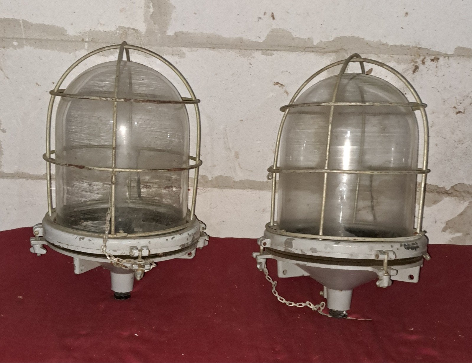 lamp lampen industriele fabriekslampen, Ophalen of Verzenden