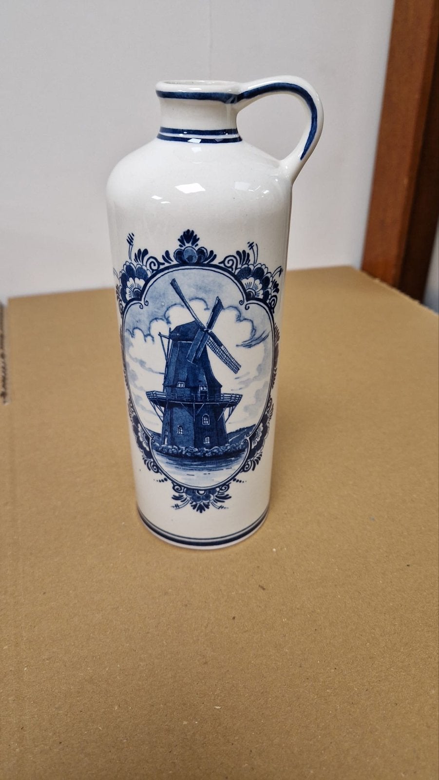 Delftsblauw aardewerk set: vaas, schalen en tegels, Antiek en Kunst, Ophalen of Verzenden
