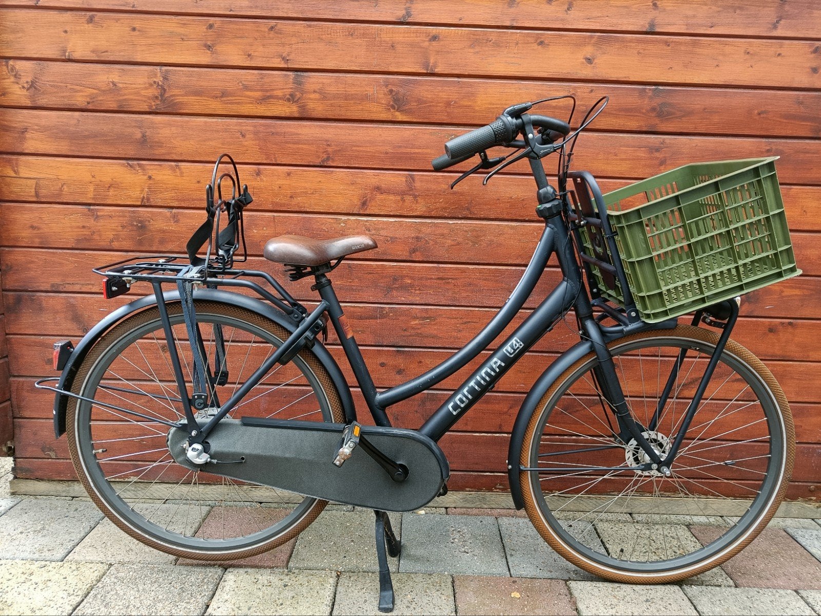 Prachtige Zgan Cortina U4 Transporter 28 inch meisjesfiets, Fietsen en Brommers, Ophalen, Cortina U4 Transport, Versnellingen