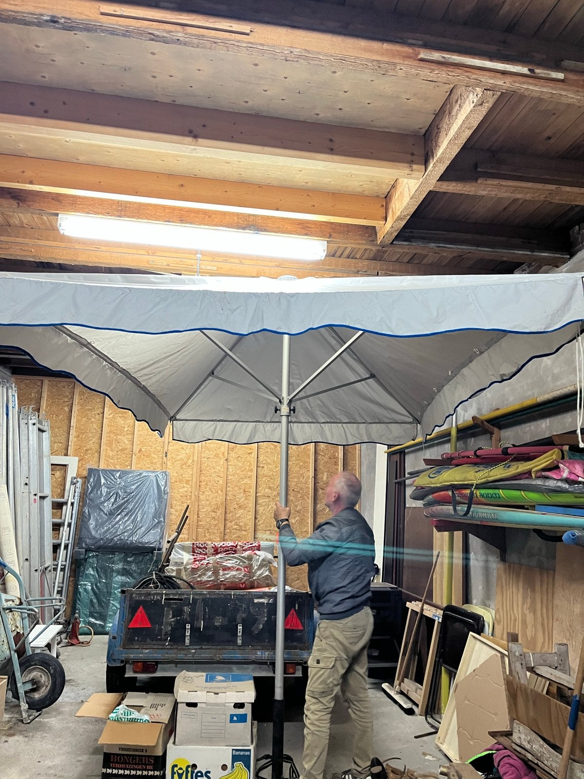 Grote parasol 230x330cm