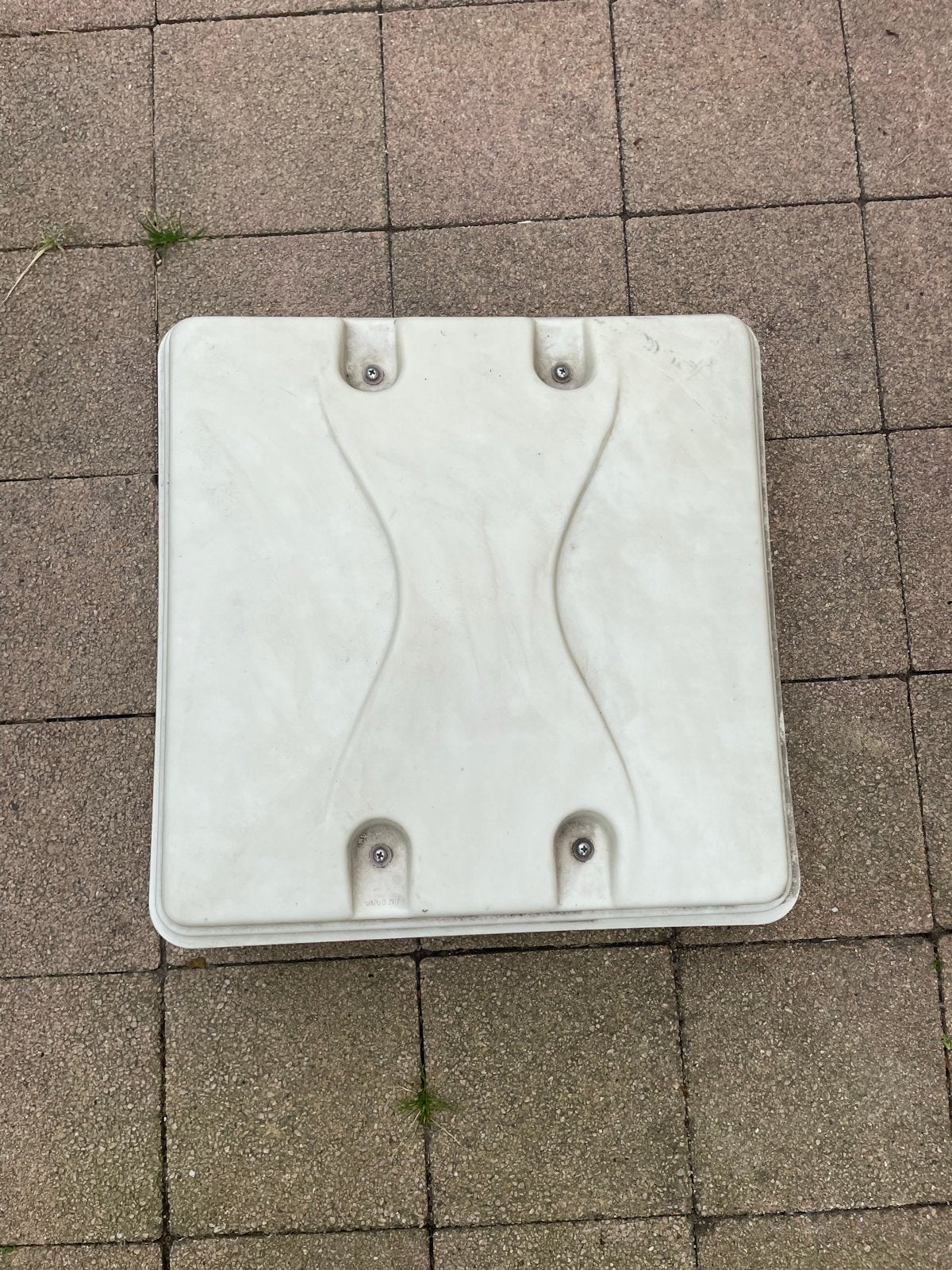Caravan Dakvenster met hor en verduistering 40x40, Caravans en Kamperen, Ophalen, Gebruikt
