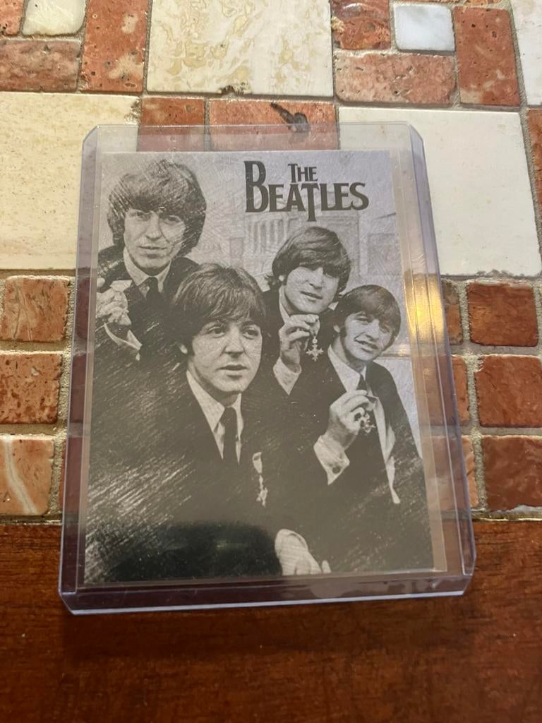 Beatles kaartje, Ophalen of Verzenden, Zo goed als nieuw, Plaatje