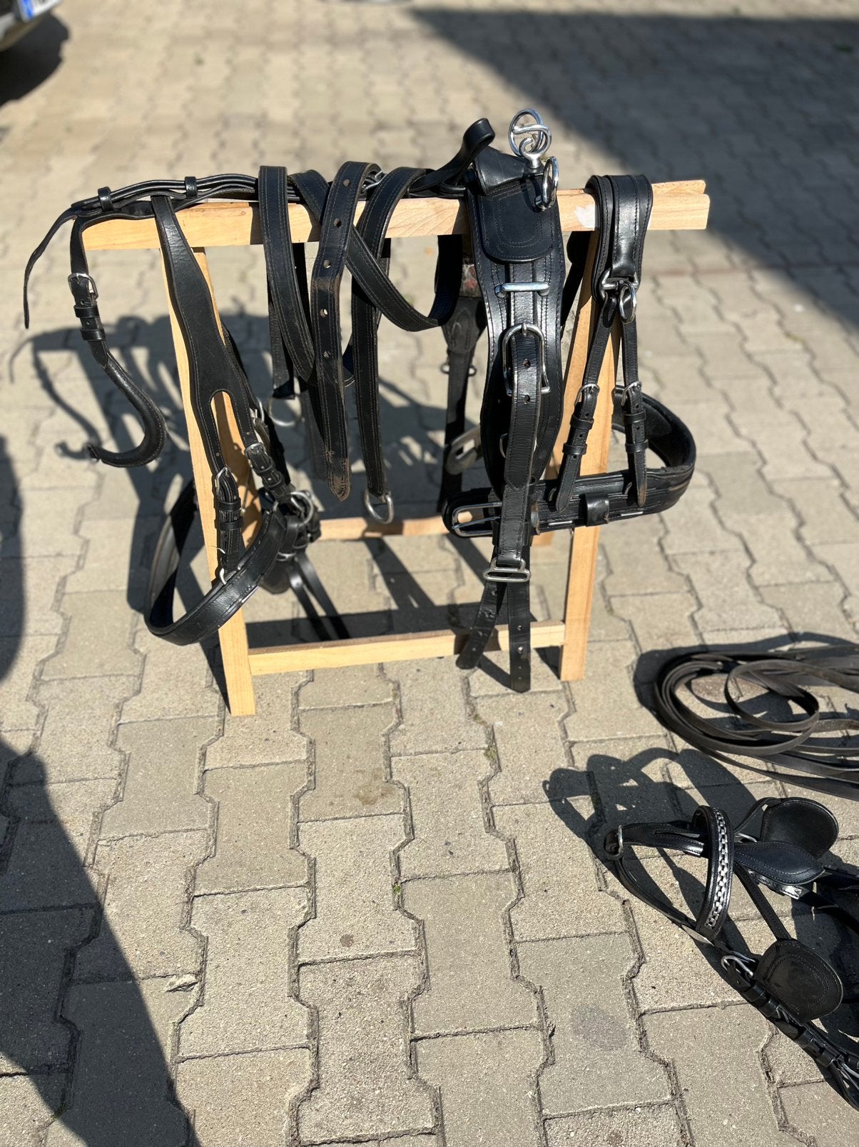 Enkelspantuig Pony • Tjeu Meulengraaf Welsh A/B, Dieren en Toebehoren, Ophalen of Verzenden, Gebruikt, Pony