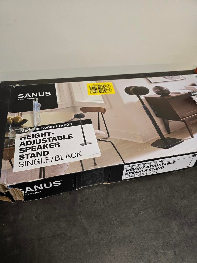 Sanus WSSE3A1-B2 Standaard - Verstelbaar, Sonos era 300, Overige merken, Overige typen, Nieuw, Ophalen of Verzenden
