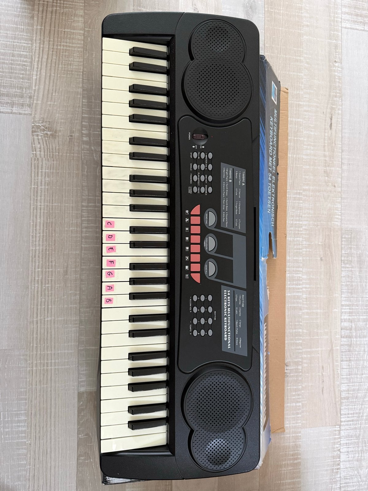 Keyboard voor beginners met lesboek, Muziek en Instrumenten, Ophalen of Verzenden, Gebruikt, Overige aantallen