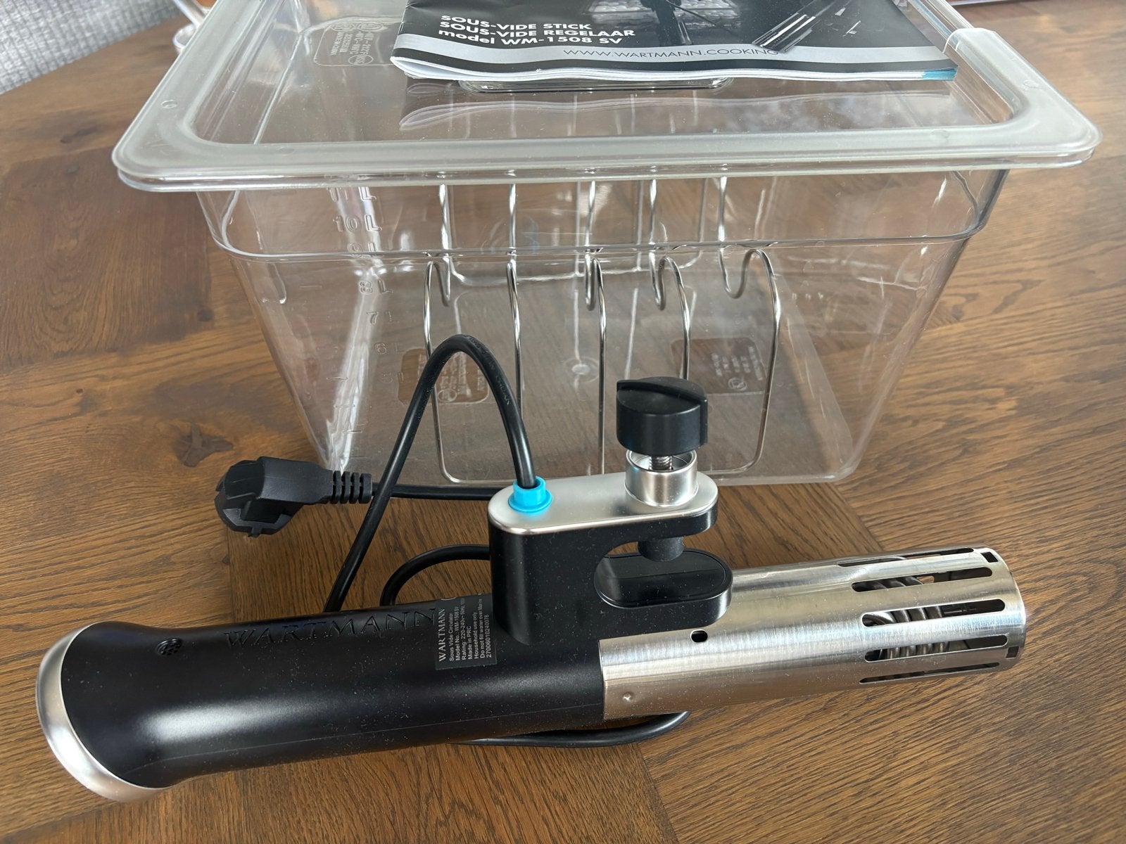 Wartmann Sous-Vide Stick WM-1508 SV met container, Ophalen of Verzenden, Zo goed als nieuw