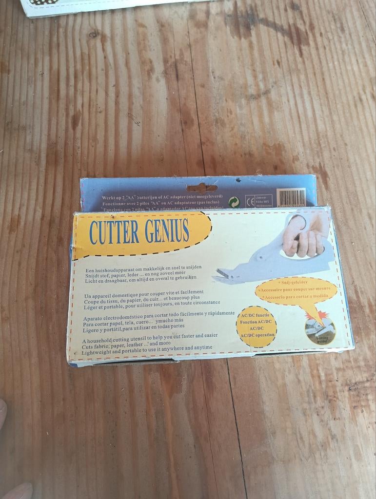 Vintage cutter Genius, Ophalen of Verzenden