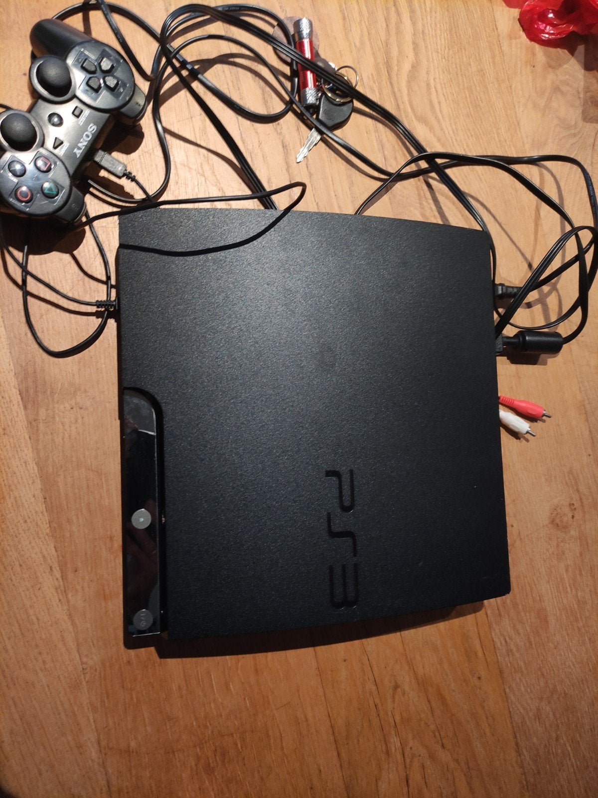 Sony PlayStation 3 Slim (CECH-2504A) met controller, Gebruikt, Sony Interactive Entertainment, Met 1 controller, Slim