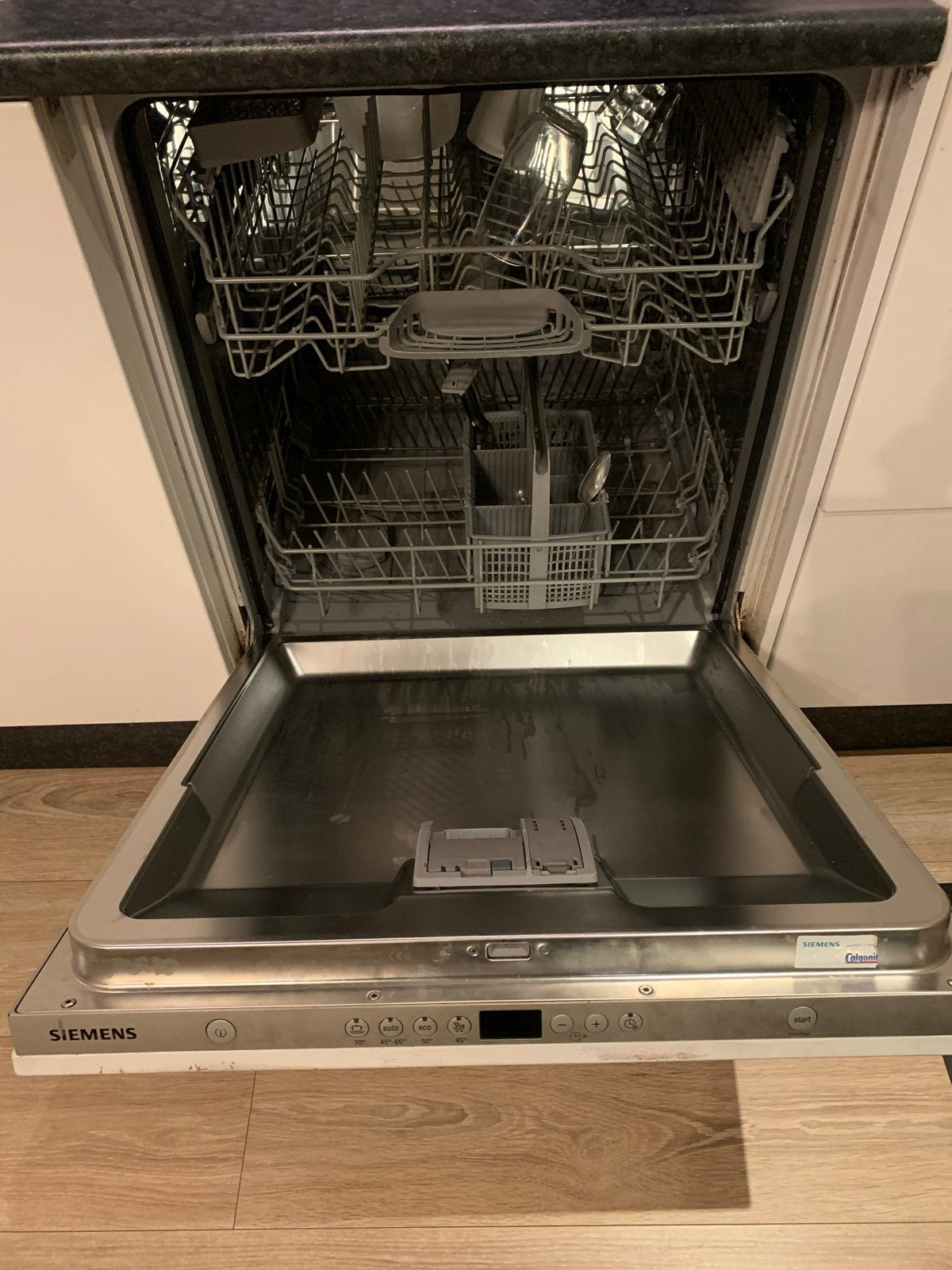 Gebruikte Siemens inbouwvaatwasser - Werkt perfect!, Witgoed en Apparatuur, Vaatwasmachines, Ophalen, Gebruikt, Inbouw, 60 cm of meer