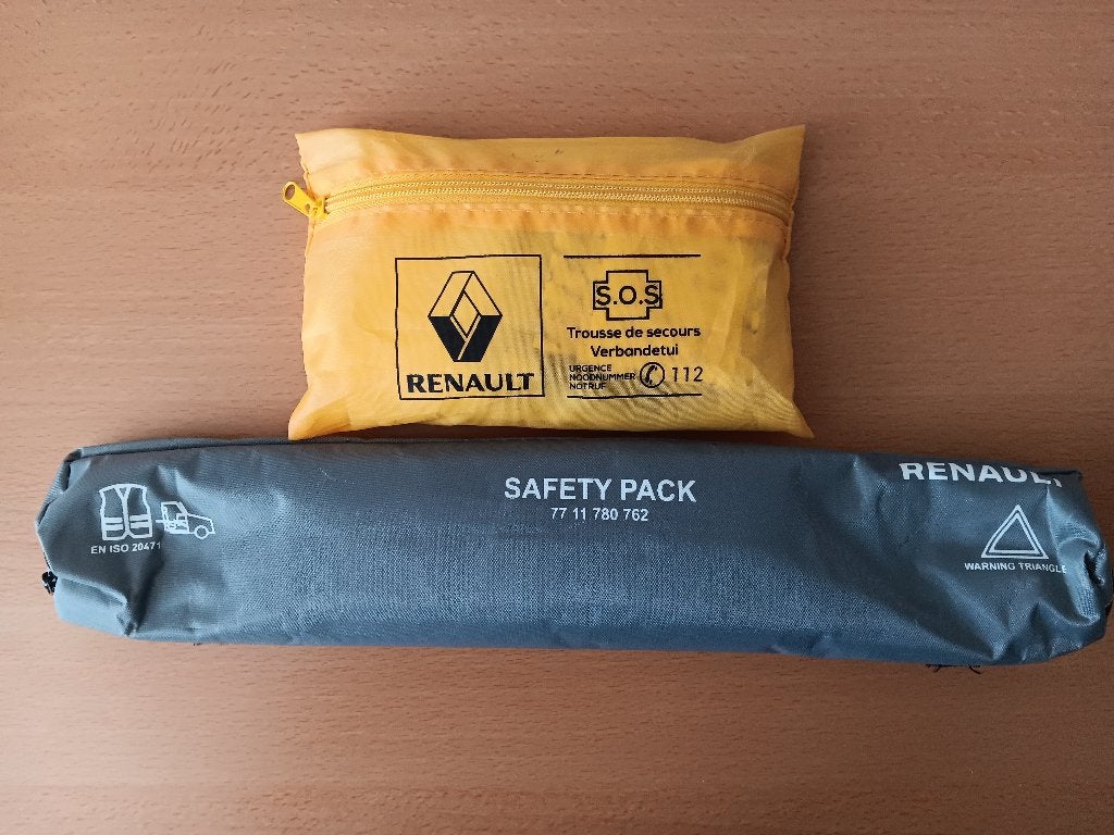 Safety Pack en Verbandetui van Renault, Ophalen, Zo goed als nieuw