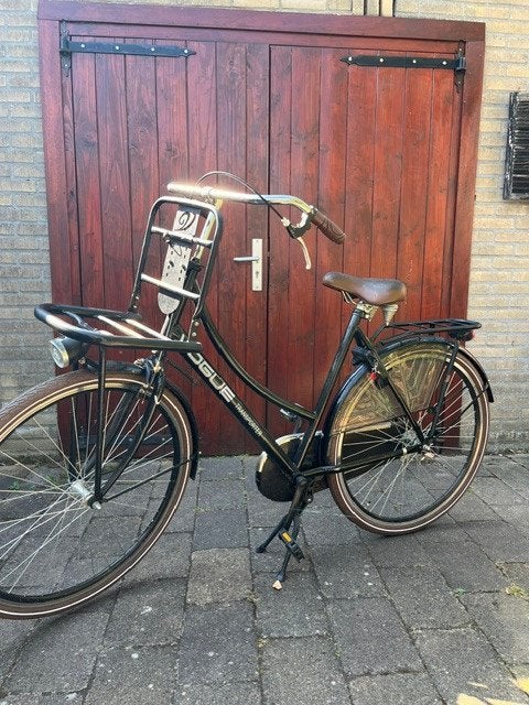 dames fiets, Fietsen en Brommers, Fietsen | Dames | Omafietsen, Ophalen, Gebruikt, Terugtraprem, Vogue transporter