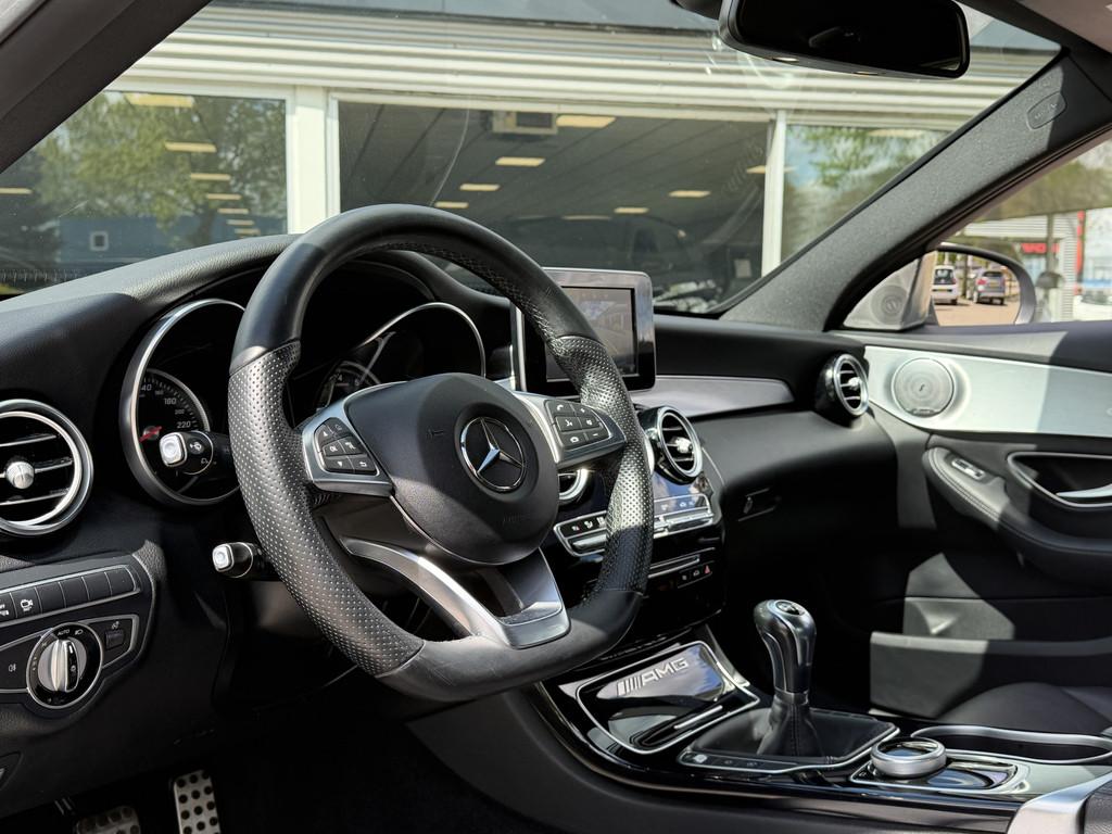 Mercedes-Benz C-Klasse 160 AMG Sport Edition | Navi | 360 ca, Achterwielaandrijving, Gebruikt, 4 cilinders, Met garantie (alle)