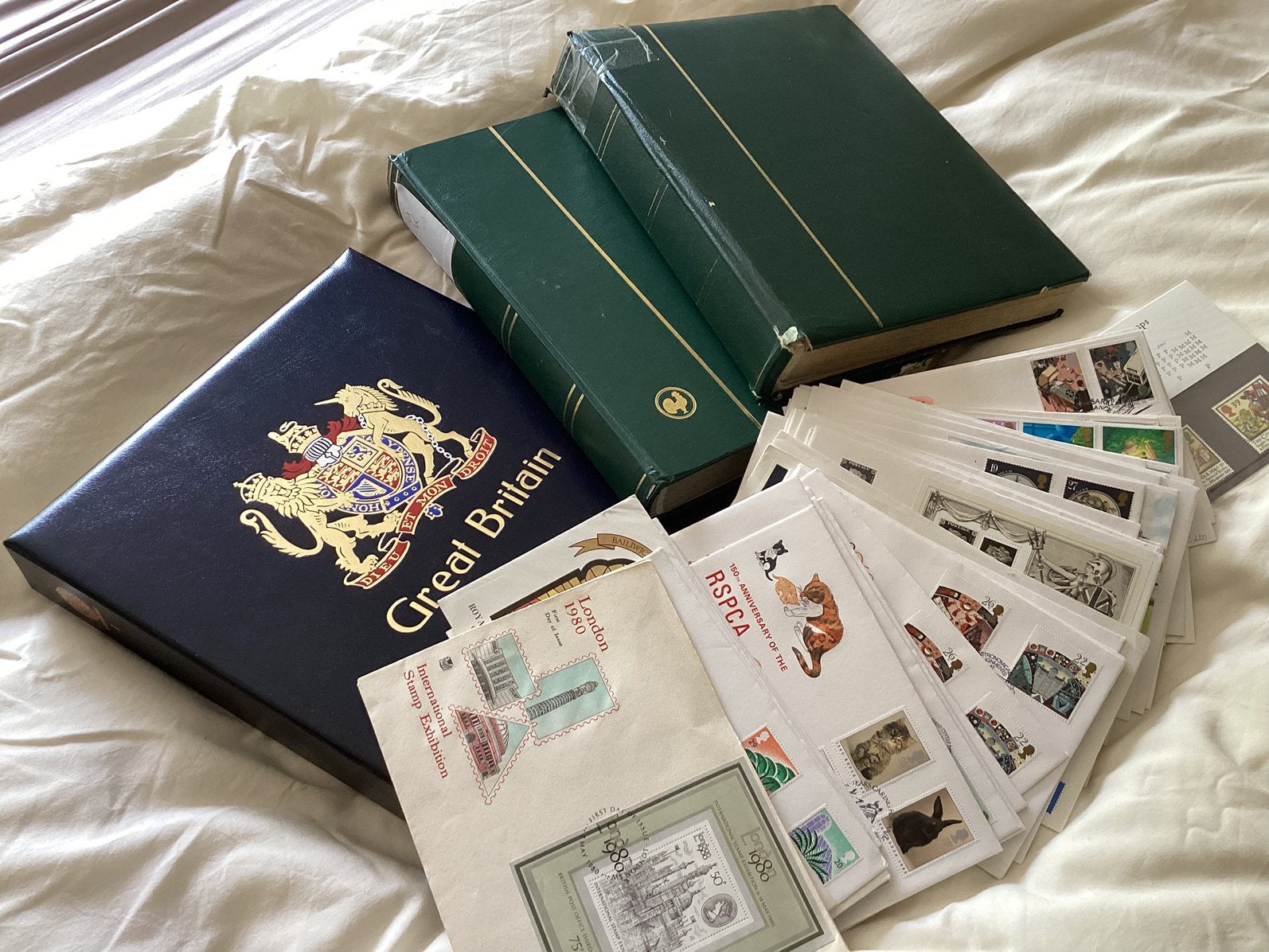 Engeland  grote verzameling in Davo album en boeken, Ophalen of Verzenden, Buitenland