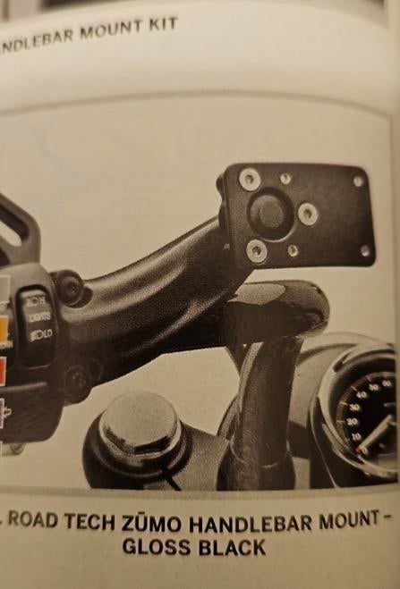 Harley Davidson Navigatiesteun Origineel - ZUMO Handlebar Mo, Ophalen of Verzenden, Gebruikt