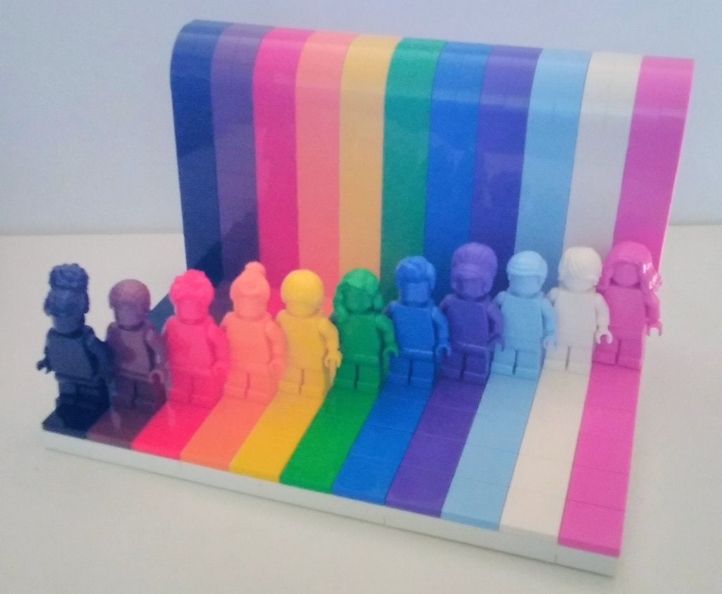 Lego 40516 Everyone is awesome, Verzenden, Zo goed als nieuw