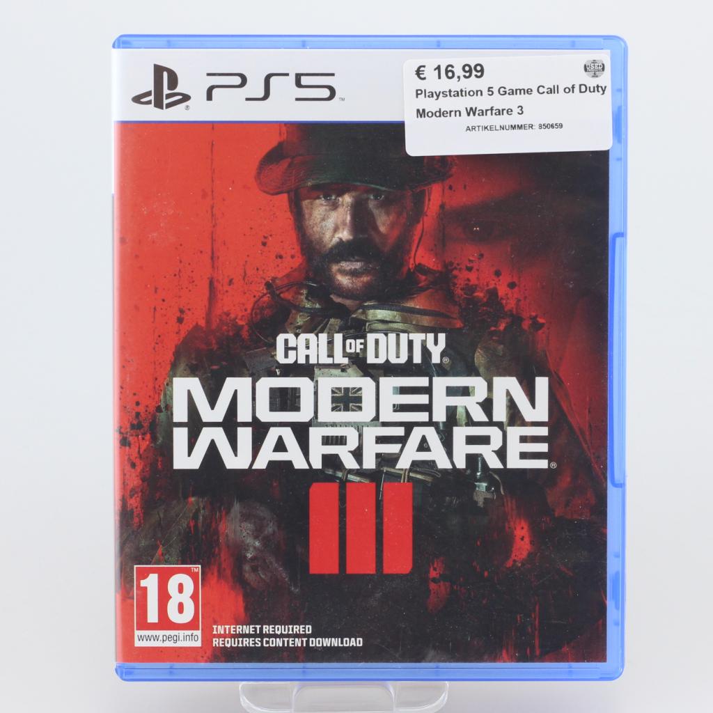 Playstation 5 Game Call of Duty Modern Warfare 3, Playstation, Zo goed als nieuw, Support@playstation.com, 2207 Bridgepointe Parkway
San Mateo, CA 94404
United States