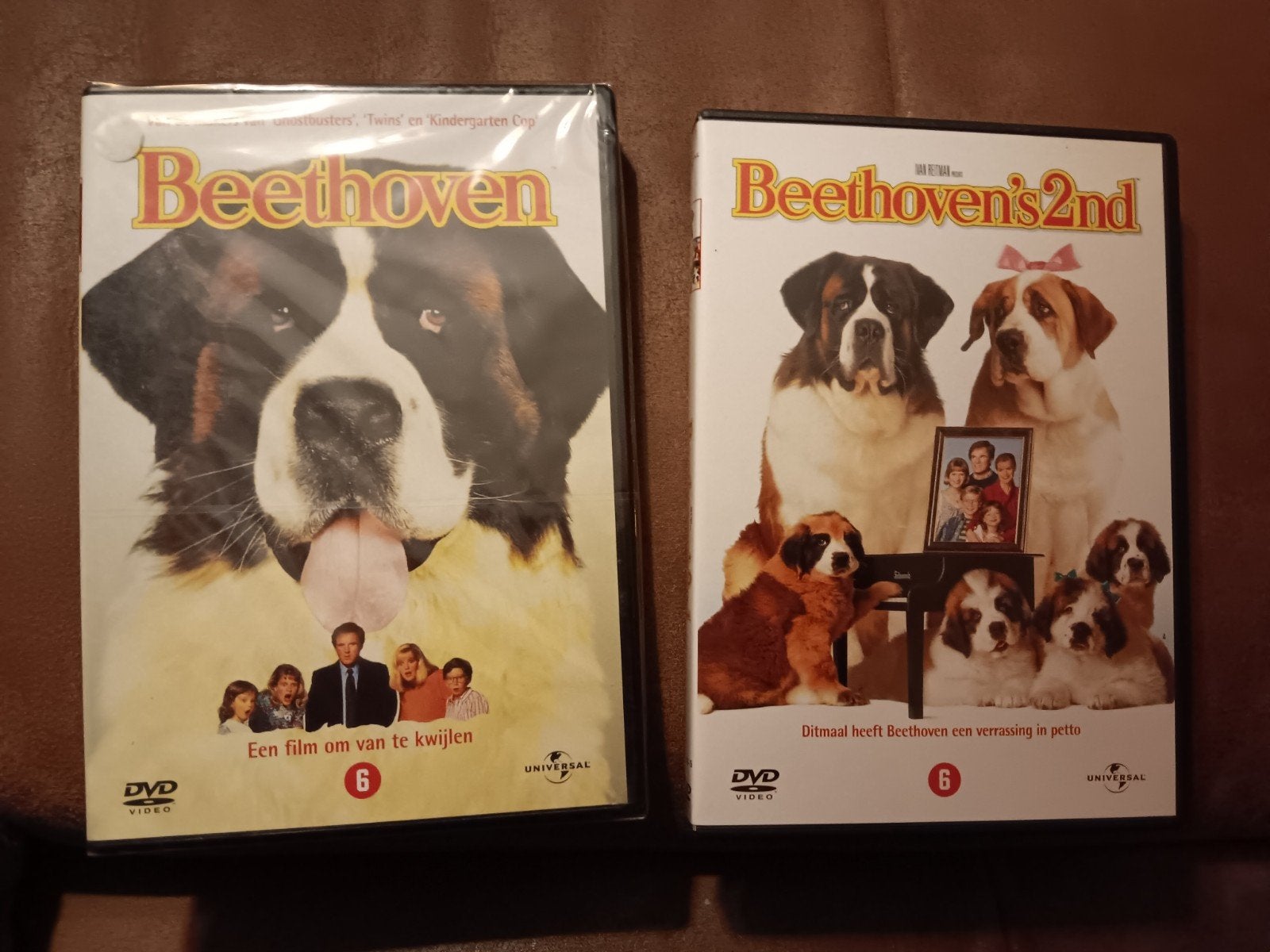 Beethoven 1 2 dvd.s nieuwstaat, Ophalen of Verzenden, Zo goed als nieuw