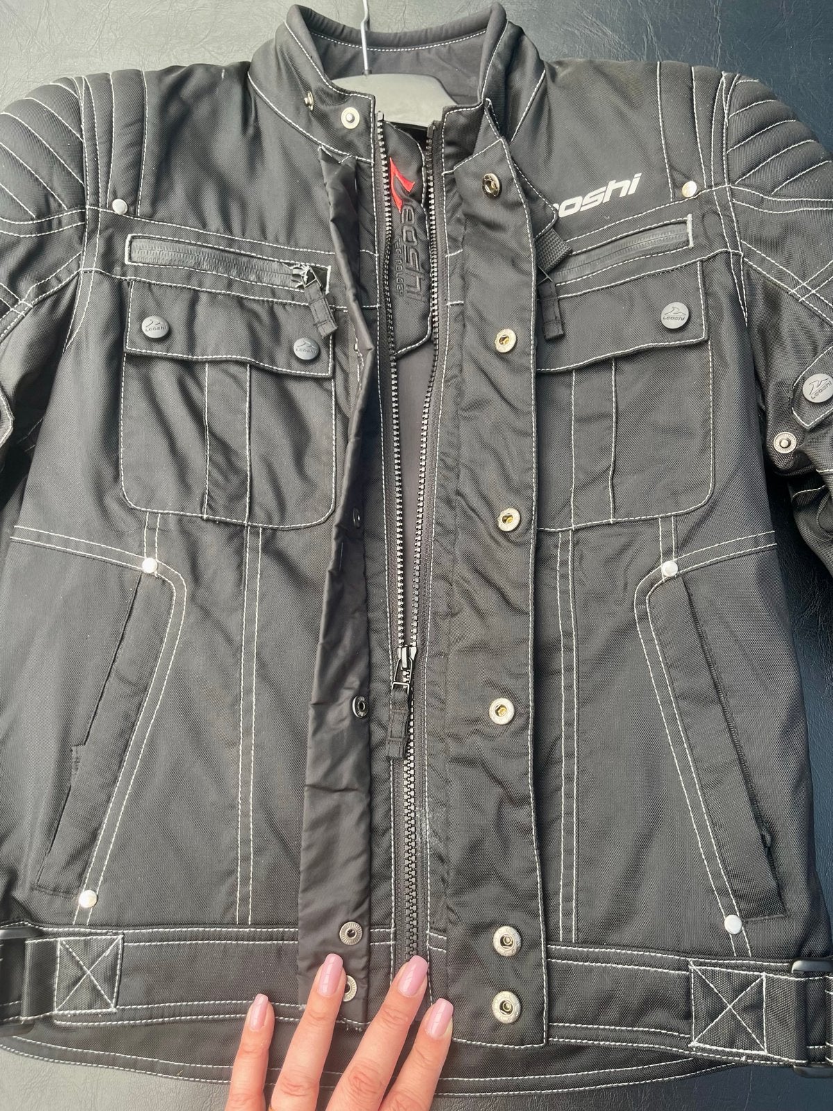 Leoshi dames motorjas maat XS, Ophalen of Verzenden, Tweedehands, Dames, Jas | textiel