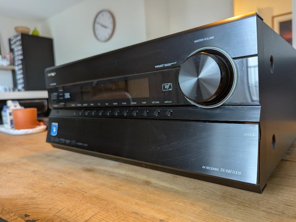 Onkyo TX-NR1008 AV Receiver - 9.2 Surround Versterker, Ophalen, Overige systemen, Zo goed als nieuw, 120 watt of meer