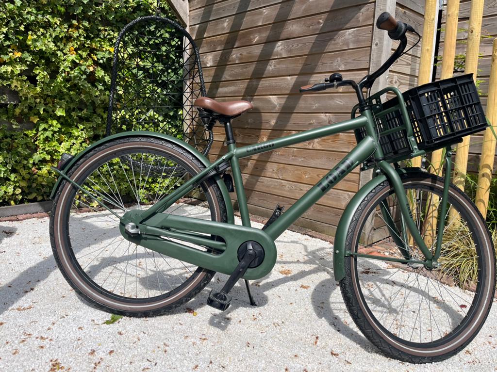26 inch stadsfiets met  3 versnellingen, Terugtraprem, Gebruikt, Versnellingen, Minder dan 47 cm